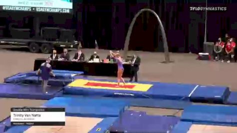 Trinity Van Natta - Double Mini Trampoline, Integrity Athletics - 2021 USA Gymnastics Championships