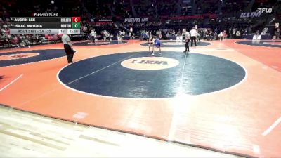 2A 132 lbs Cons. Round 1 - Isaac Mayora, Lombard (Montini) vs Austin Lee, Burlington (Central)