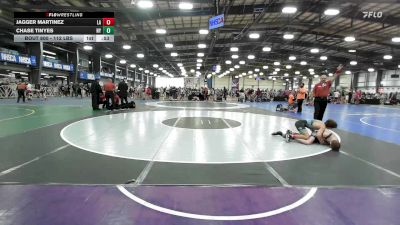 112 lbs Consi Of 32 #1 - Jagger Martinez, LA vs Chase Tinyes, NY