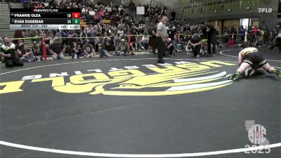 250 lbs Quarterfinal - Frankie Olea, TITANS WC vs Evan Eggeman, USA Gold