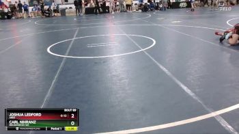 112 lbs Champ. Round 2 - Joshua Ledford, Ares vs Carl Nihranz, Roughnecks WC