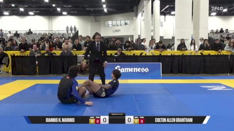 Colton Allen Grantham vs Ioannis H. Marinis 2025 World IBJJF Jiu-Jitsu No-Gi Championship