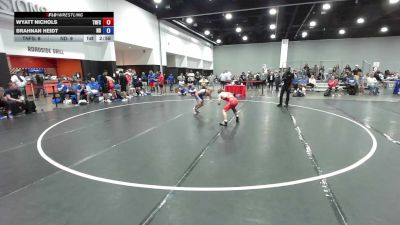 113 lbs Wyatt Nichols, Tennessee Freestyle vs Brahnan Heidt, Team North Dakota
