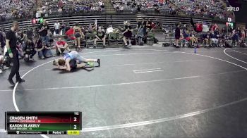 112 lbs Semis & 1st Wrestleback (8 Team) - Cragen Smith, Kansas Copperhead vs Kason Blakely, Team Oregon