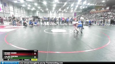 92 lbs Champ. Round 1 - Ryder Vanek, Montana vs Caleb Osborn, All-Phase WC