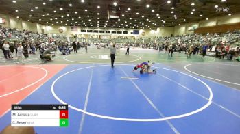 82 lbs Consi Of 4 - Mateo Arriaza, Durham WC vs Carson Beyer, Nevada Elite