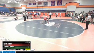 157 lbs Champ. Round 2 - Jayden Jones, Ohio Northern vs Kyle Klein, Cortland State