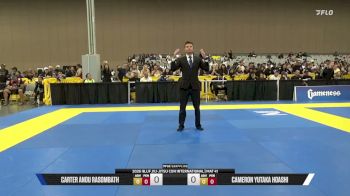 Cameron Yutaka Hoashi vs Carter Anou Rasombath 2026 IBJJF Jiu-Jitsu CON International