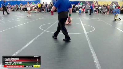 92 lbs Finals (2 Team) - Paxton Laughlin, Louisville WC vs Mack Karmon, Ohio Gold 24k