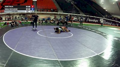 175 lbs Zion Talia, Utah 1 HS Boys vs Siraj Rutledge, Nevada 1 HS Boys