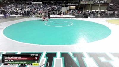 84 lbs Champ. Round 2 - Rj Calica, CNWC Concede Nothing Wrestling Club vs Wade Ahrendsen, Cle Elum Mat Miners Wrestling Club