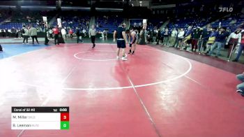 285 lbs Consi Of 32 #2 - Matthew Miller, Greater Lowell vs Brandon Leeman, Milford [NH]