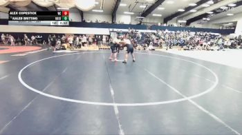 285 lbs Cons. Round 2 - Kaleb Britting, Messiah vs Alex Copestick, Wheaton