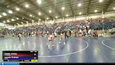 138 lbs Cons. Semi - Daniel Evans, Colorado vs Kaiden Rubash, Idaho