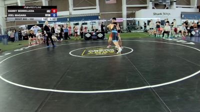 132 lbs Cons. Round 4 - Danny Berrelleza, Arizona vs Joel Magana, Wyoming