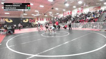 120 lbs Quarterfinal - Anabelle Serratos, Santa Ana vs Kilee Velasco, North Torrance