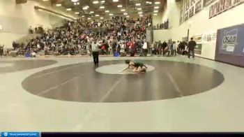 106 lbs Champ. Round 1 - Alberto Flores, Crook County vs Cole Babcock, Scapppoose