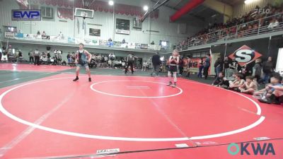 90 lbs Rr Rnd 2 - Garrett Cranfield, Viking Wrestling Club vs Korbyn Johnson, Checotah Matcats