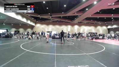 165 lbs Semis - Declan Bligh, Massachusetts vs Cody Hamilton, Pennsylvania