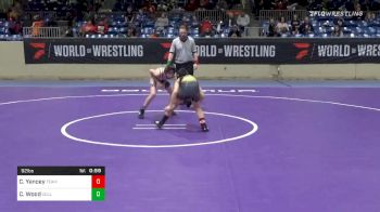 92 lbs Semifinal - Chase Yancey, Team Punisher Wrestling vs Cota Wood, Collinsville Cardinals