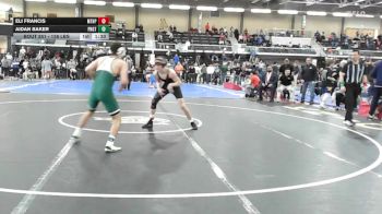 138 lbs Quarterfinal - Eli Francis, Mt. Hope vs Aidan Baker, Ponaganset