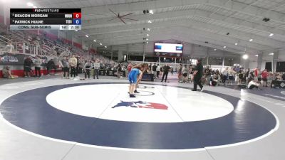 150 lbs Cons. Sub-semis - Deacon Morgan, Wrestling University vs Patrick Hulne, Team 312