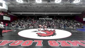 True Second 150 lbs 1st Place Match - Josiah Abu-Ghazaleh2, California (San Ramon) vs Charles Herrington2, Granada