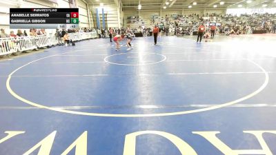 120 lbs Consi Of 32 #2 - Anabelle Serratos, CA vs Gabriella Gibson, NC