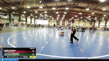 60 lbs Rd# 5- 3:45pm Friday Final Pool - Haze Dunkin, Nebraska Elite vs Lincoln Brower, Mid-Atlantic AllStars