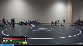 141 lbs Quarters & 1st Wb (16 Team) - Ryan McCabe, SWAT vs John Vadyak, Backyard Boyz Blue