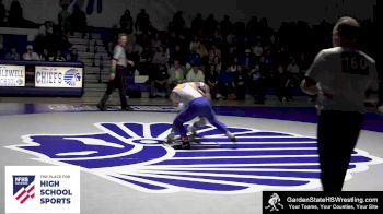 144 lbs Solomon Soriente, Caldwell vs Chase Collins, Kittatinny Regional Jr/Sr