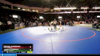 138 lbs Cons. Round 3 - Jaxon Fitzgerald, Kennedy Catholic vs Michael Gunderson, Battle Ground