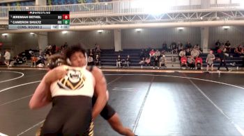 184 lbs Cons. Round 2 - Cameron Shultz, Fort Hays State vs Jeremiah Bethel, Briar Cliff (Iowa)