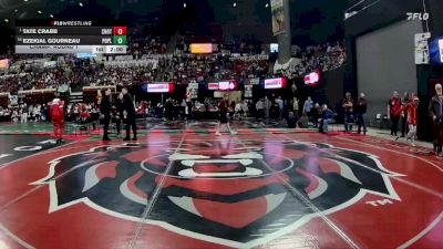 Champ. Round 1 - Tate Crabb, Choteau vs Ezekial Gourneau, Poplar