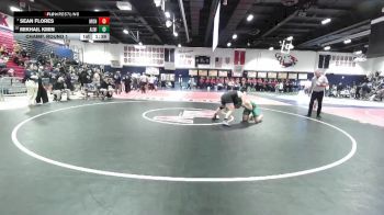 215 lbs Champ. Round 1 - Sean Flores, Montclair vs Mikhail Kmin, Aliso Niguel
