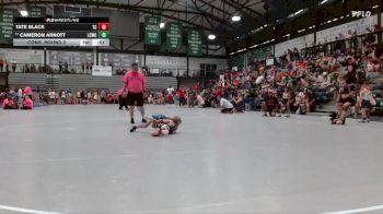 48-52 lbs Cons. Round 2 - Cameron Arnott, Seymour Wrestling Club vs Tate Black, Clinton WC