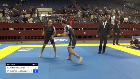Frank Anthony Curreri Forza vs Paulo Ricardo L Albuquerque 2024 Pan IBJJF Jiu-Jitsu No-Gi Championship
