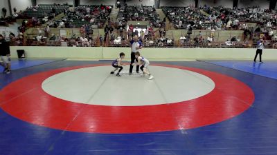 73 lbs Quarterfinal - Jaxon Clark, Georgia vs Asher Kleczka, Gilmer Bobcat Wrestling