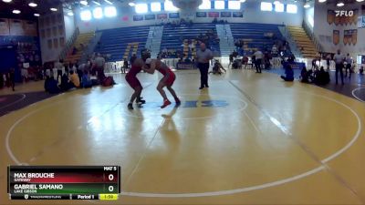 144 White Quarterfinal - Max Brouche, Gateway vs Gabriel Samano, Lake Gibson