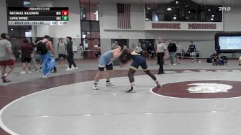 165 lbs 3rd Place - Michael Baldwin, West Virginia vs Luke Sipes, North Carolina