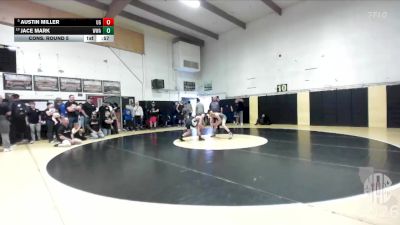95 lbs Cons. Round 5 - Austin Miller, USA Gold vs Jace Mark, Wright Wrestling Academy