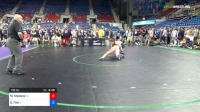 138 lbs Round Of 128 - Mike Madara, Pennsylvania vs Sammy Fair, Indiana