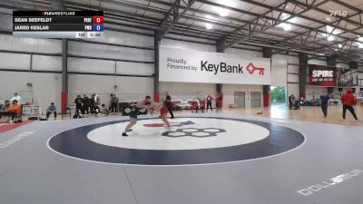 74 kg Cons. Round 8 - Sean Seefeldt, Pennsylvania RTC vs Jared Keslar, Pittsburgh Wrestling Club