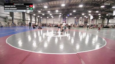 132 lbs Rr Rnd 3 - Delvan Rotte, Elite Athletic Club W.E. vs Gavin Hornsby, United Training Facility