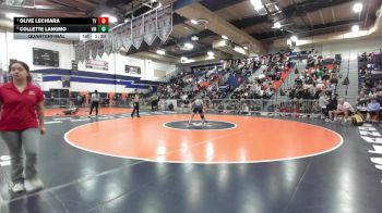 115 lbs Quarterfinal - Olive Lechiara, Temecula Valley vs Collette Langmo, Vista Murrieta