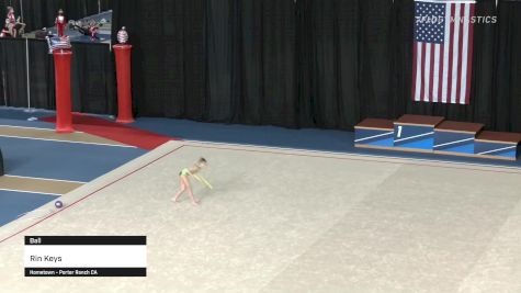 Rin Keys - Ball - 2021 Rhythmic Elite Qualifier