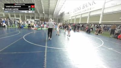 72 lbs Champ. Round 2 - Ryatt Ellsworth, Sublime Wrestling Academy vs Hayzlee Carter, Uintah Wrestling