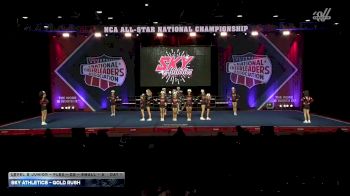 Sky Athletics - Gold Rush [2026 L2 Junior - Flex - D2 - Small - A Day 1] 2026 NCA All-Star National Championship
