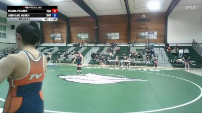 131 lbs Round 1 - Elana Flores, Treasure Valley Community College vs Abbigail Olsen, Snow College