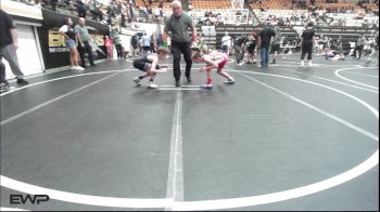 73 lbs Consolation - Drake Lear, Fort Gibson Youth Wrestling vs Moxyn Wade, Shelton Wrestling Academy